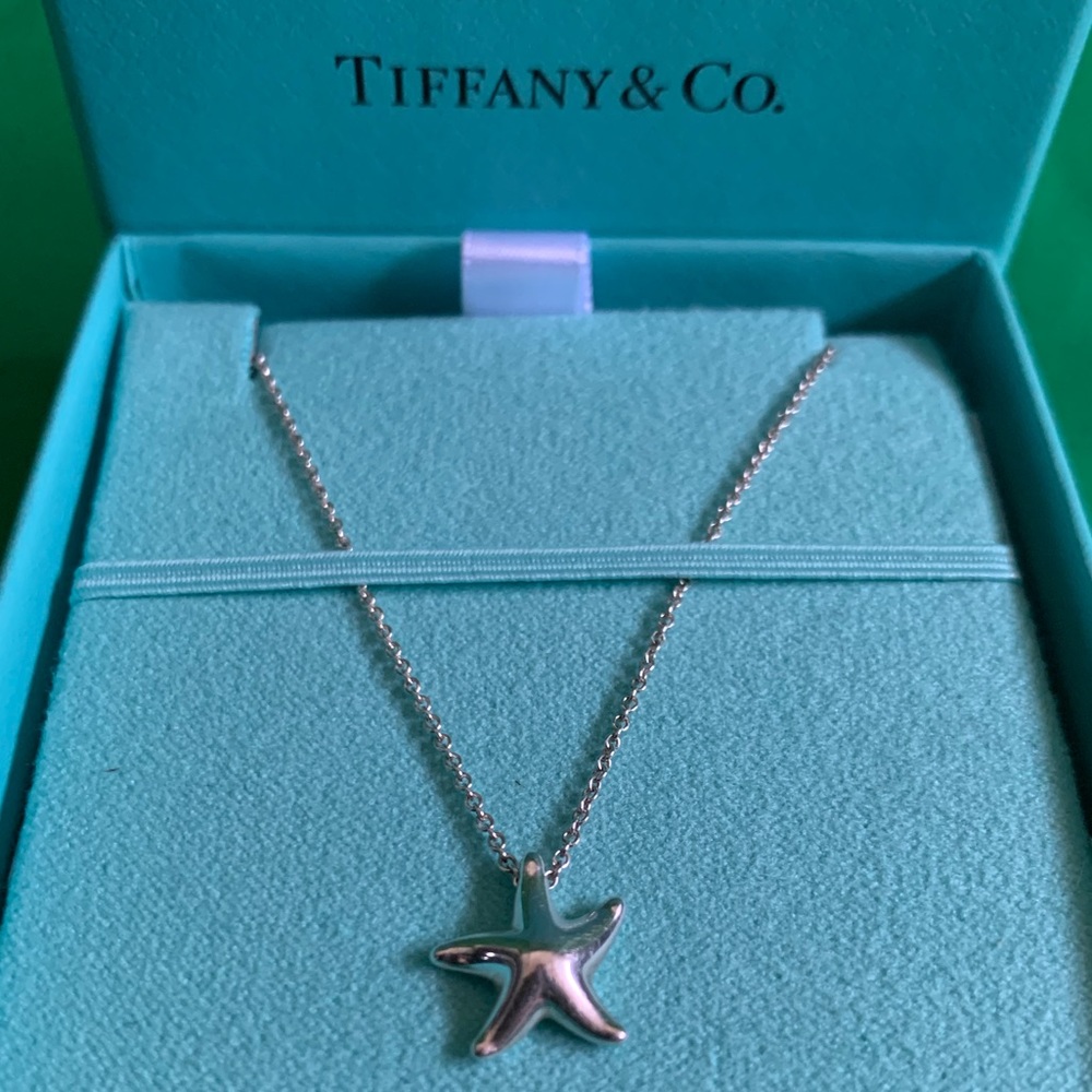 Tiffany & co starfish necklace
